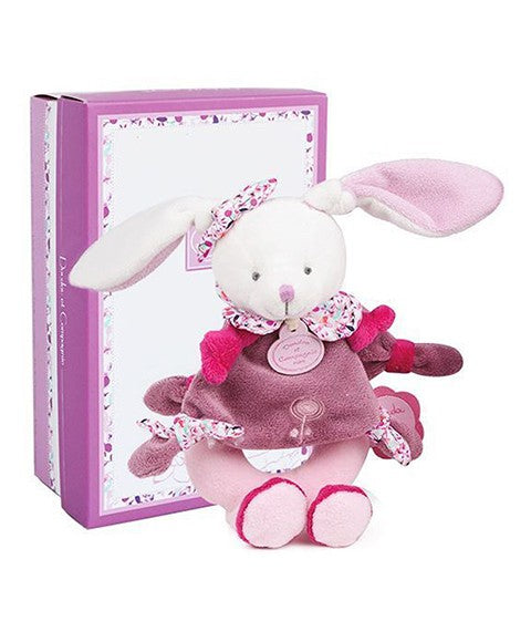 DOUDOU Cerise le lapin Hochet anneau