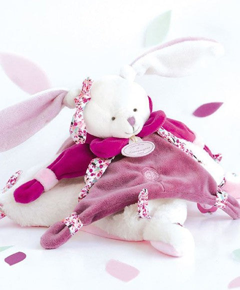 DOUDOU Cerise the rabbit flat comforter