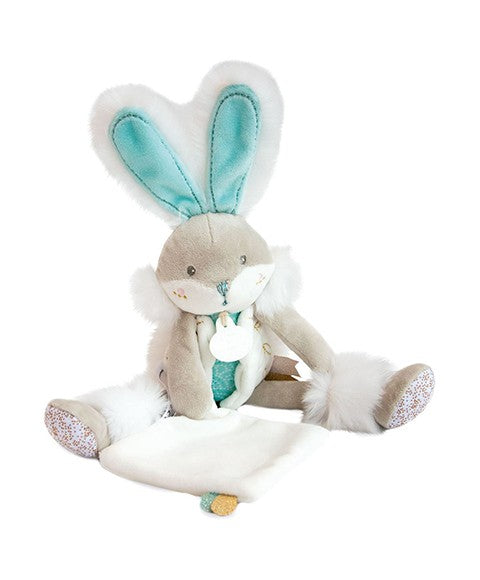 DOUDOU Almond green sugar bunny soft toy