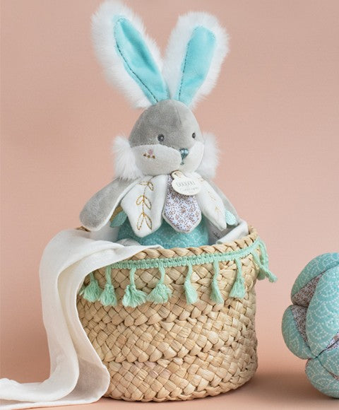 DOUDOU Almond green sugar bunny Music box