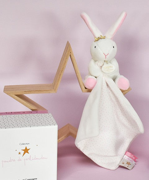 DOUDOU RABBIT STAR - puppet with cuddly toy