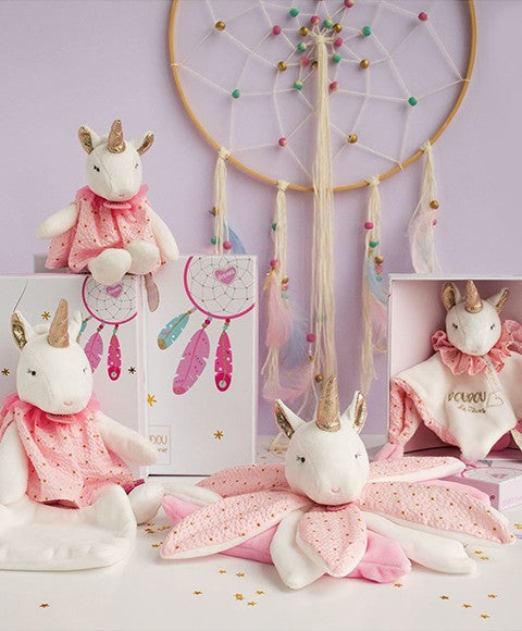 DOUDOU Dream catcher Unicorn soft toy