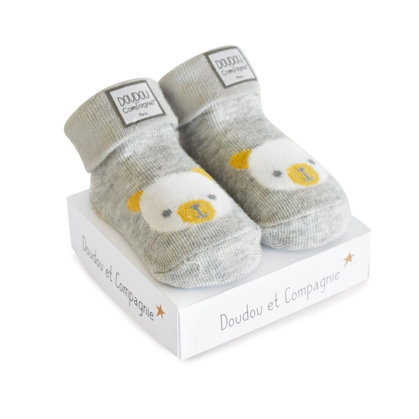 CHAUSSETTES NAISSANCE - GRIS