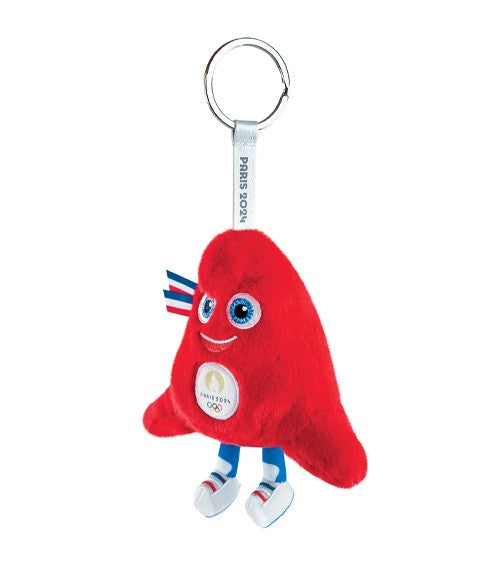 Porte-clés Mascotte Officielle Jeux Olympiques Paris 2024 - 14 cm