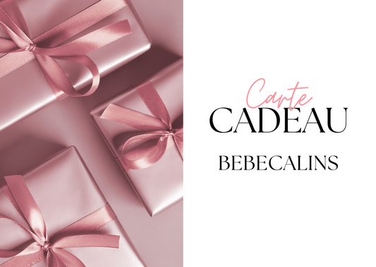 Carte cadeau Bebecalins