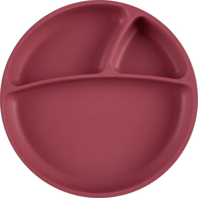 Assiette en silicone - Terracotta