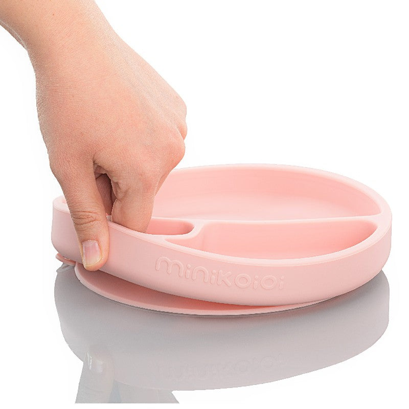 Assiette en silicone - Terracotta