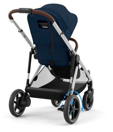 Cybex Poussette Double assistance électrique e-Gazelle S - Ocean Blue