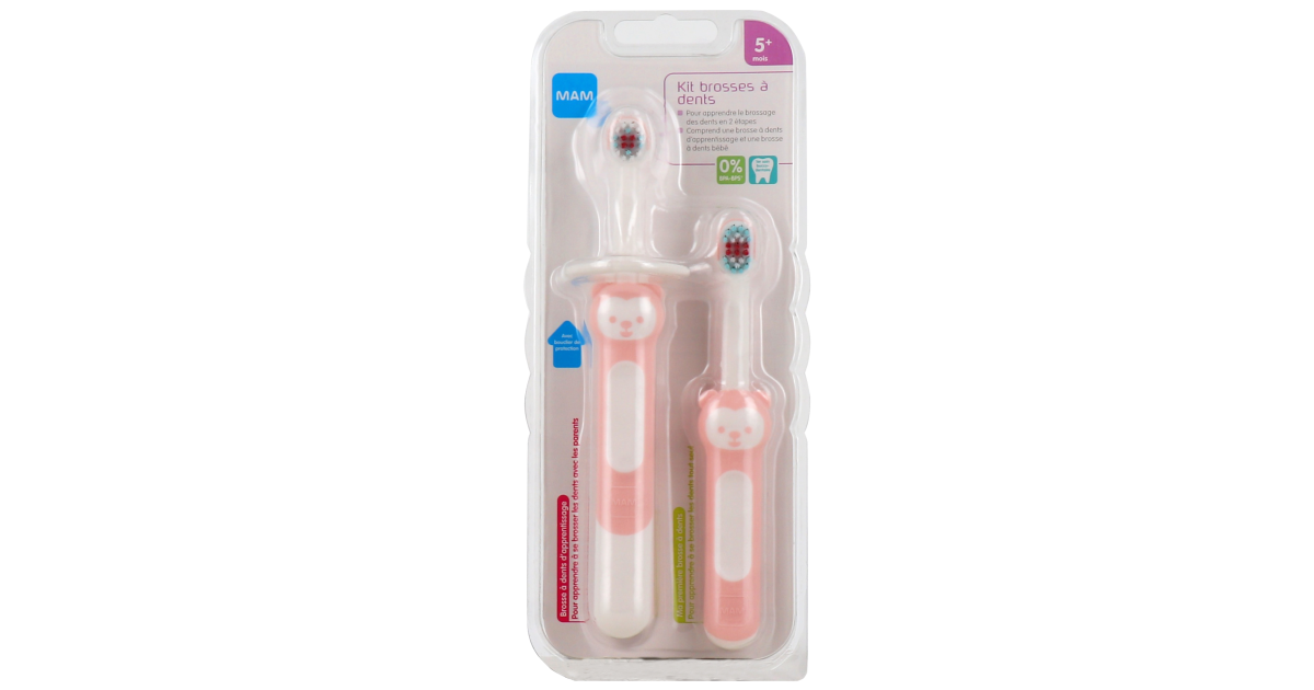 MAM Kit Brosses à Dents 5 Mois+