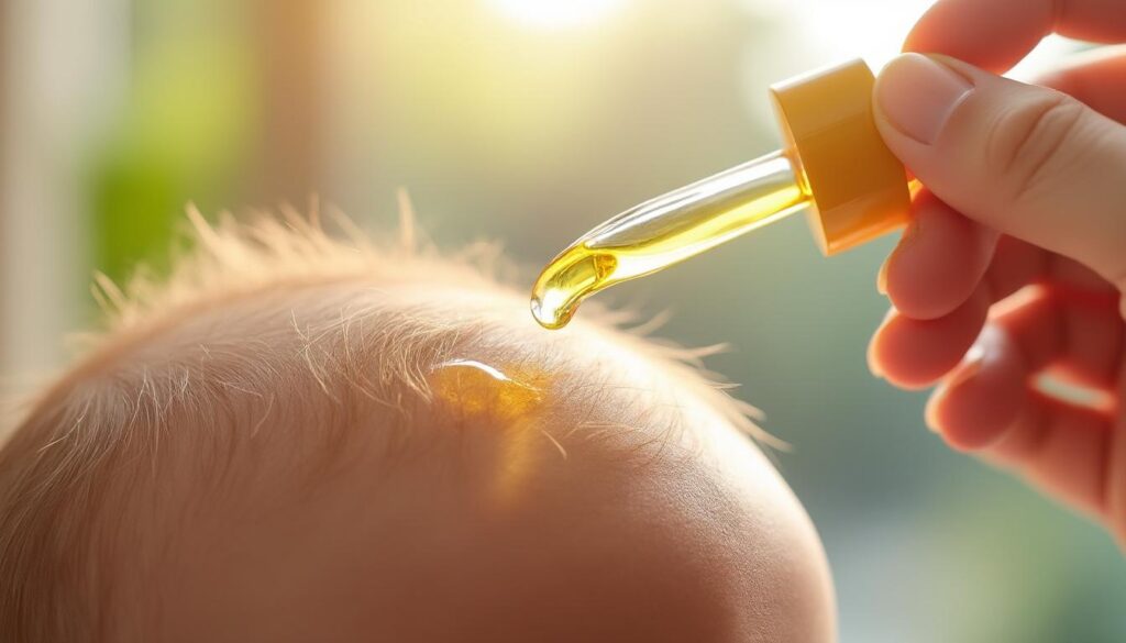 découvrez comment utiliser l'huile d'amande douce pour apaiser et éliminer efficacement les croûtes de lait chez bébé, grâce à nos conseils simples et naturels.