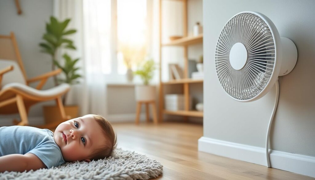 découvrez comment utiliser un ventilateur en toute sécurité pour assurer le confort optimal de votre bébé, en évitant les risques liés à la chaleur et au refroidissement excessif.