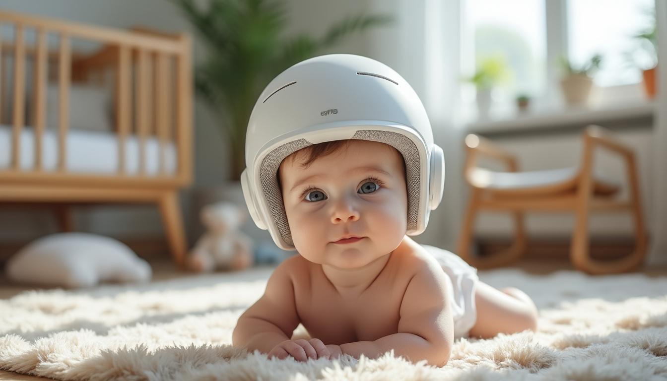 découvrez comment choisir le meilleur casque pour bébé souffrant de tête plate, avec des conseils pratiques pour assurer confort et sécurité à votre enfant.