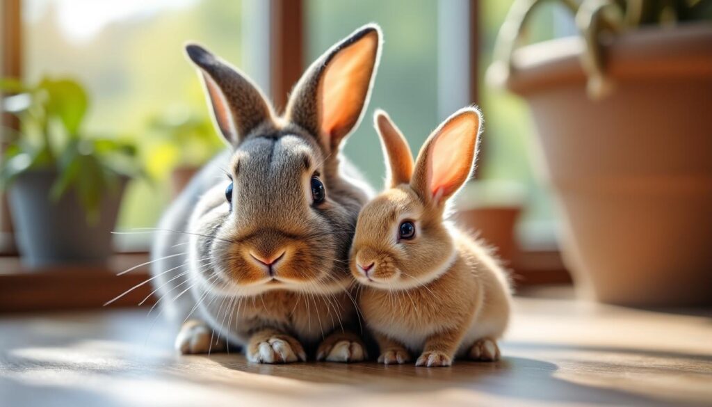 découvrez nos conseils pour une cohabitation harmonieuse entre votre lapin adulte et votre lapereau, afin d'assurer paix et bien-être à vos compagnons.