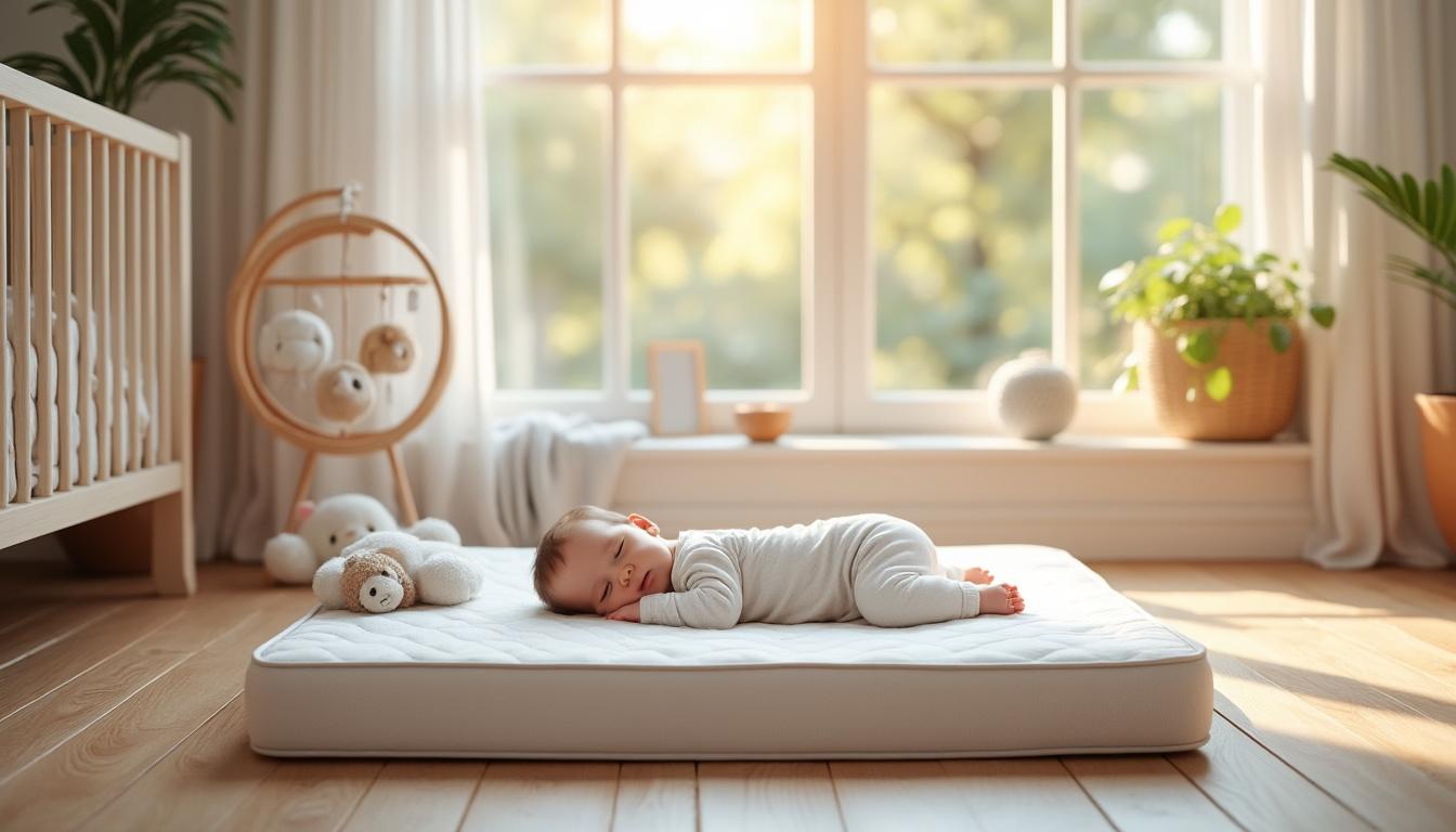 découvrez les avantages du matelas au sol pour bébé et pourquoi cette option est idéale pour favoriser son autonomie et sa sécurité.