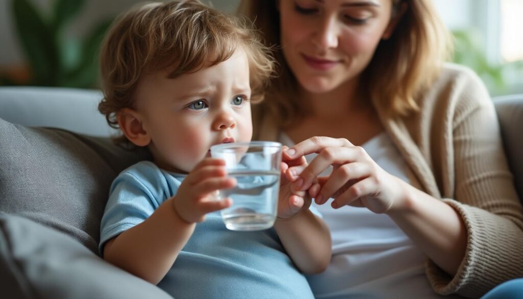découvrez quels aliments et boissons sont recommandés pour un bébé de 2 ans qui vomit, afin de l'aider à se réhydrater et à retrouver son appétit en douceur.