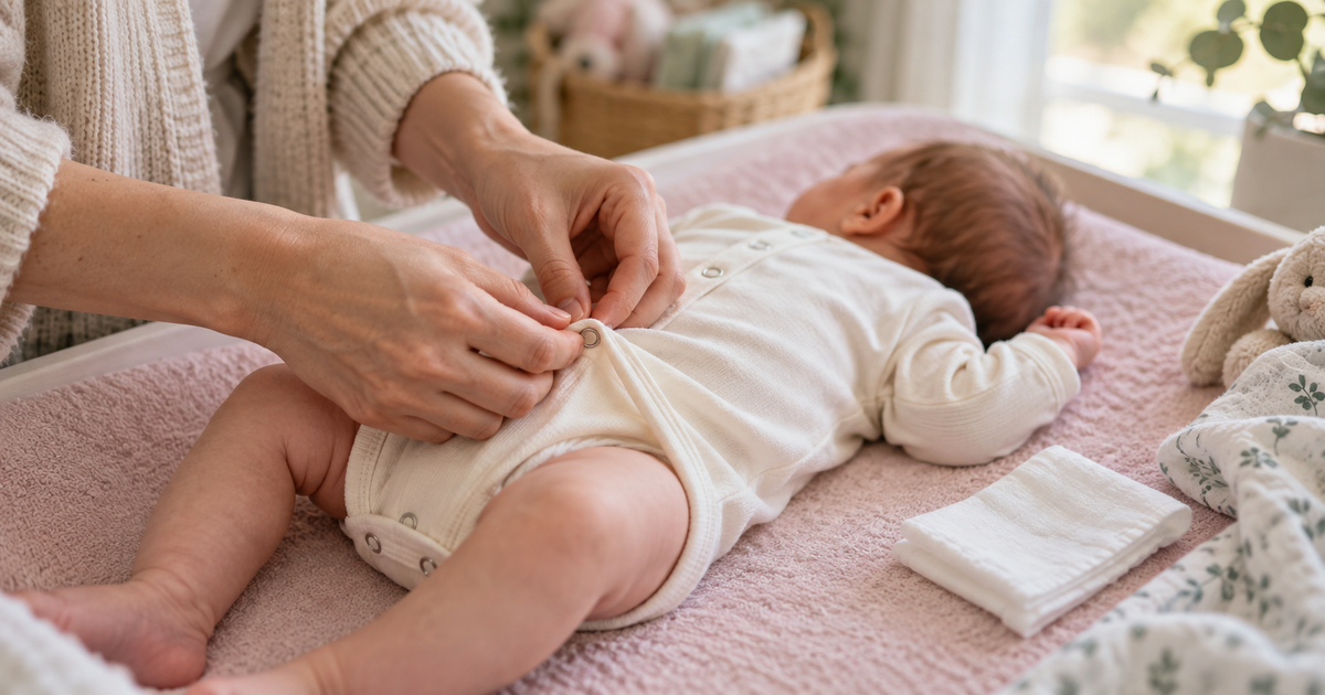Nombril de bébé qui saigne : gestes utiles et signes d’alerte